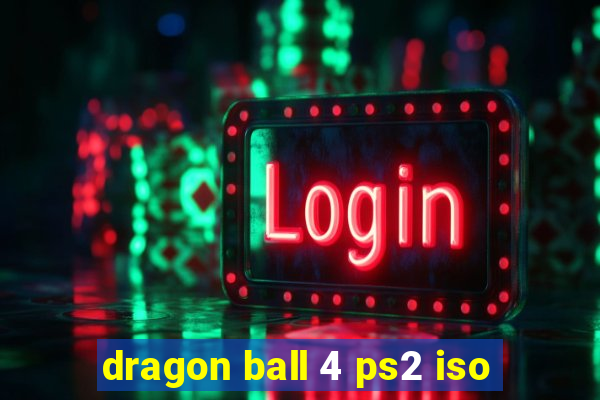 dragon ball 4 ps2 iso